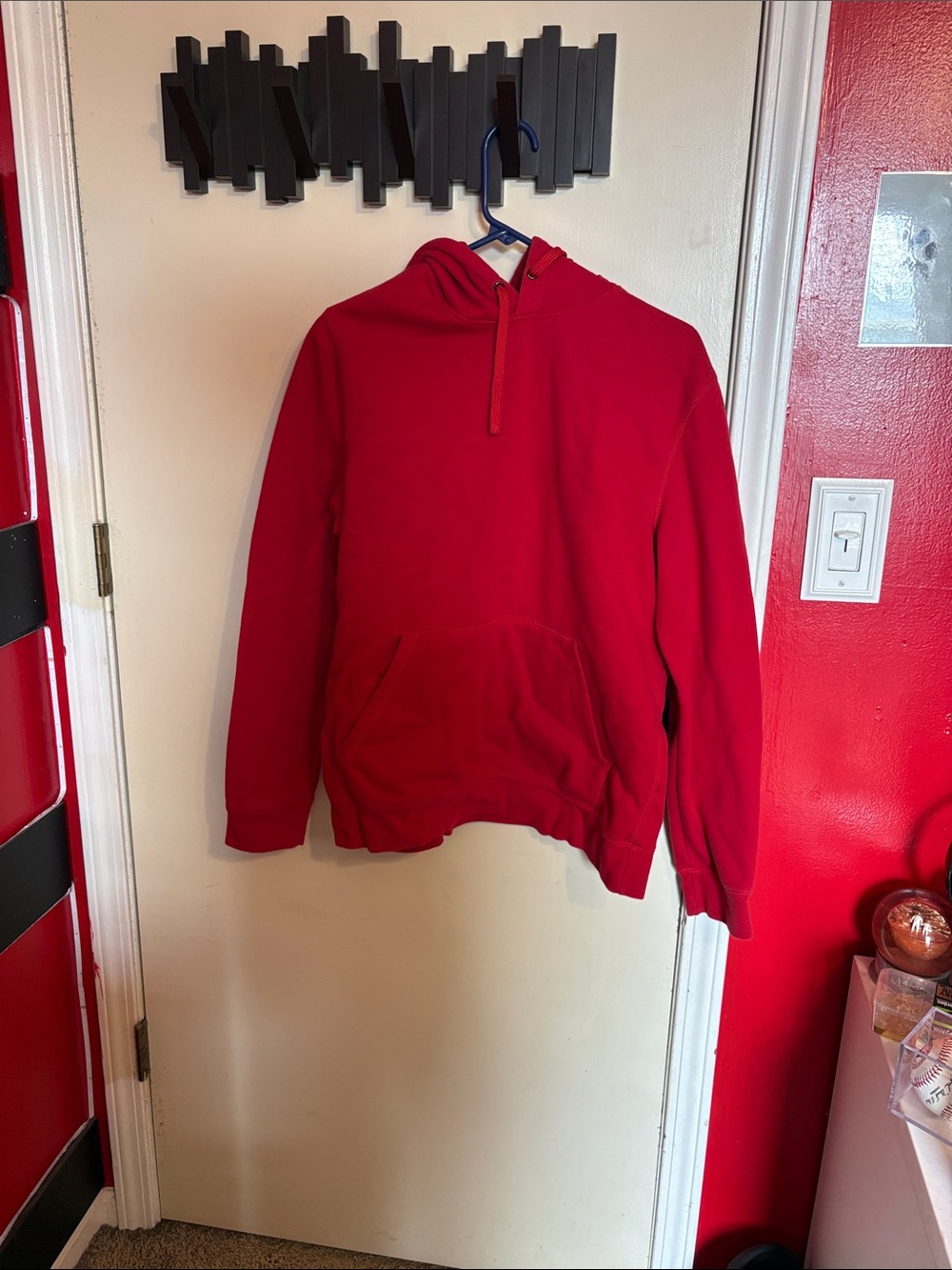 tek gear Red Ultrasoft Fleece Pullover Hoodie
